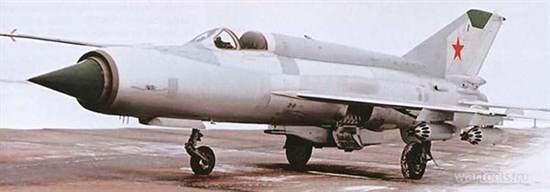 Самолет МиГ 21С