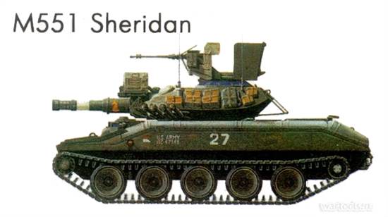 Фото 11 Легкий танк М551 Шеридан 