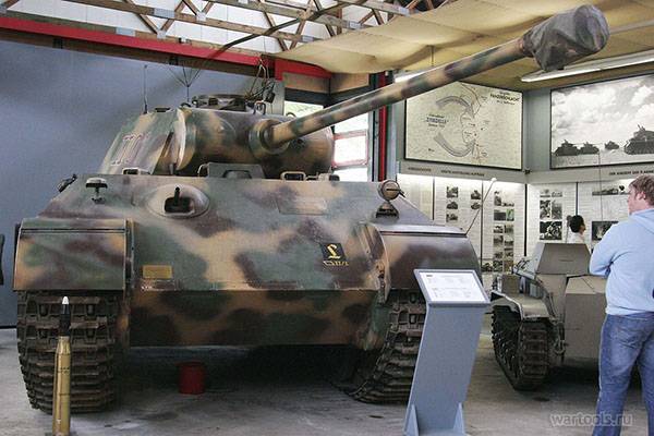 «Пантера» Ausf. A (танковый музей Мюнстера, Германия)
