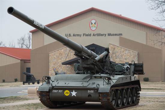 Самоходная артиллерийская установка M107 (САУ)