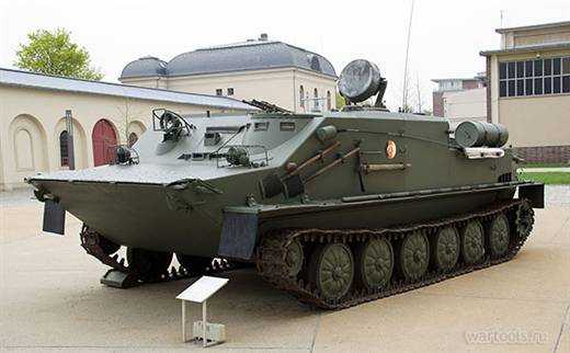 БТР-50 (Объект 750) — бронетранспортёр на базе танка ПТ-76