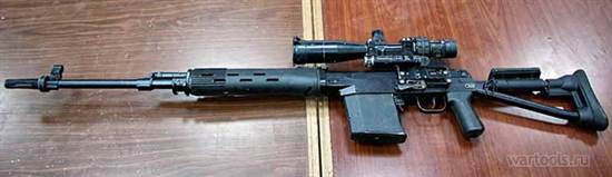 Снайперская винтовка Драгунова крупнокалиберная (СВДК)