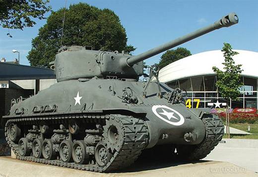 Американский средний танк Шерман M4 Sherman