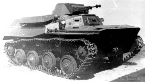 Фото 1 Плавающий танк Т-40