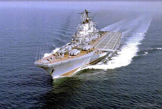 Тяжёлый авианесущий крейсер "Новороссийск"