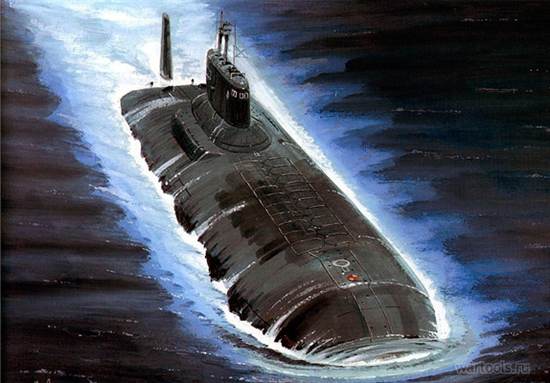 Подводная лодка Акула (Тайфун) 941.