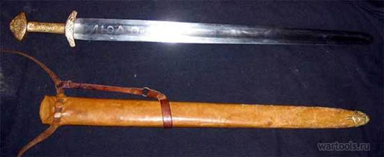 Славянский меч каролингского типа (современная реплика)