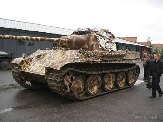 «Пантера» Ausf. G в Кубинке