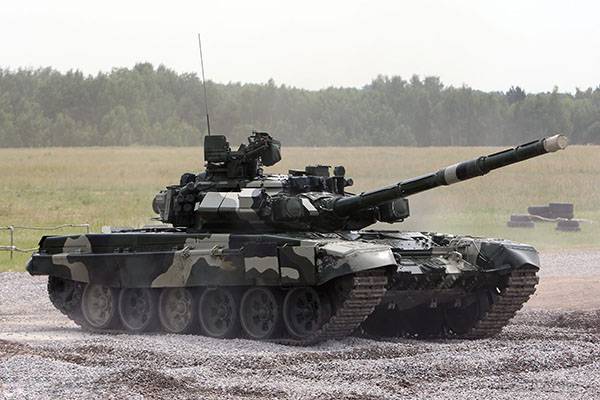российский боевой танк Т-90